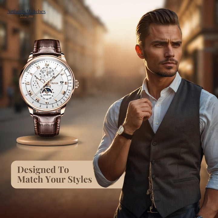 Formal Lightweight Shockproof Wrist Watch