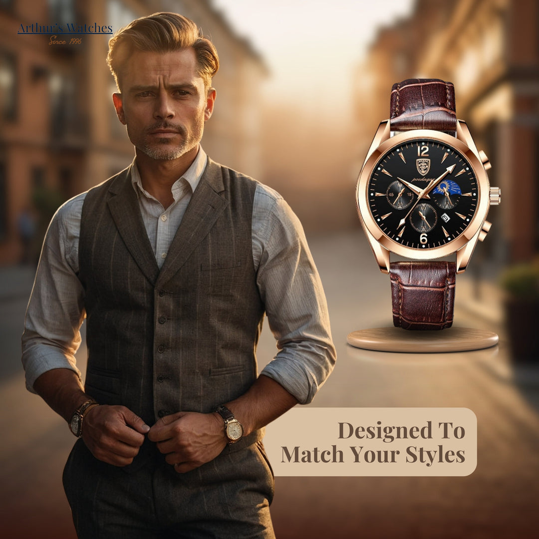 Casual Slim Sleek Design Wrist Watch