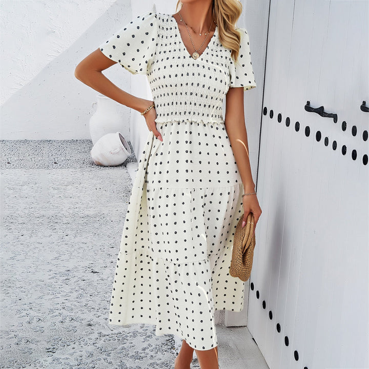 Lola | Flattering Polka Dot Dress