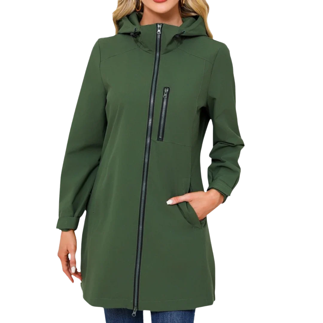 Helen Women's Waterproof Long Jacket