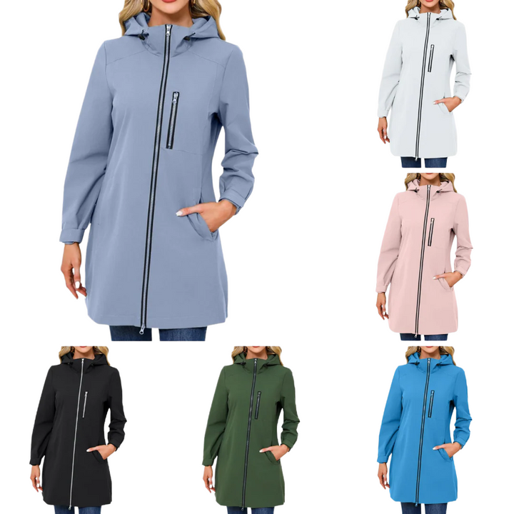 Helen Women's Waterproof Long Jacket