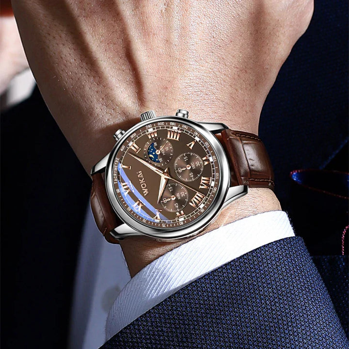 Aesthetic Bold Military Inspired Wrist Watch