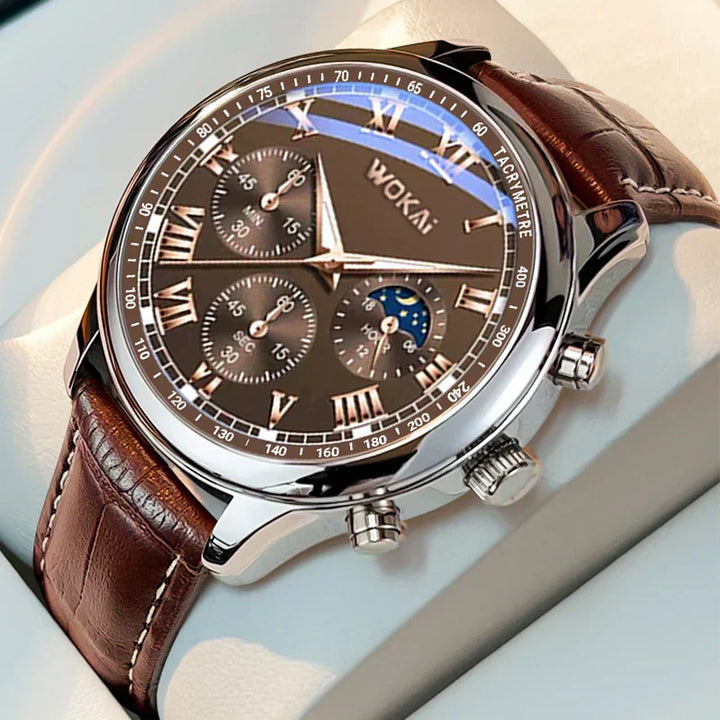 Aesthetic Bold Military Inspired Wrist Watch