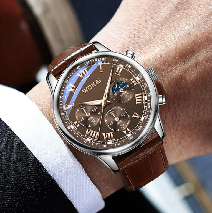 Aesthetic Bold Military Inspired Wrist Watch