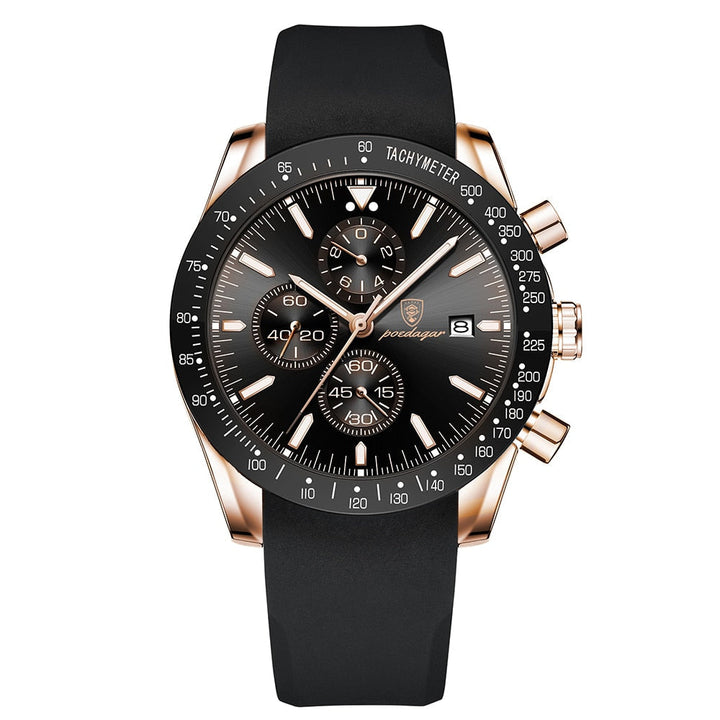 Premium Sleek Chronograph Wrist Watch