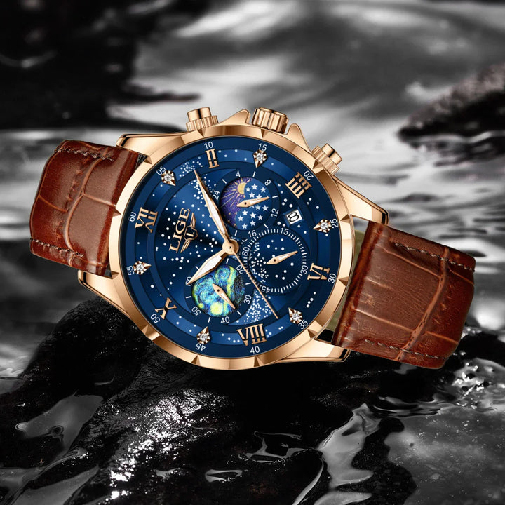 Celestial Chronograph Wrist Watch