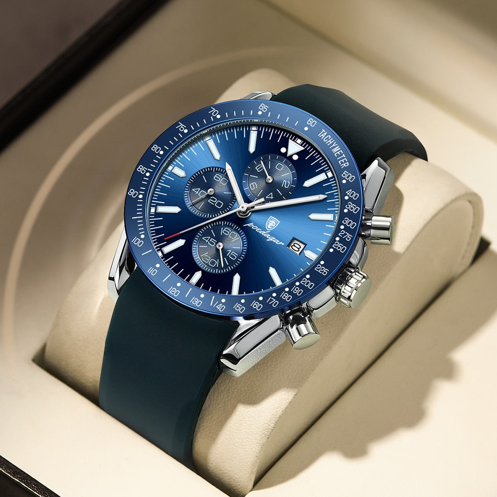 Premium Sleek Chronograph Wrist Watch