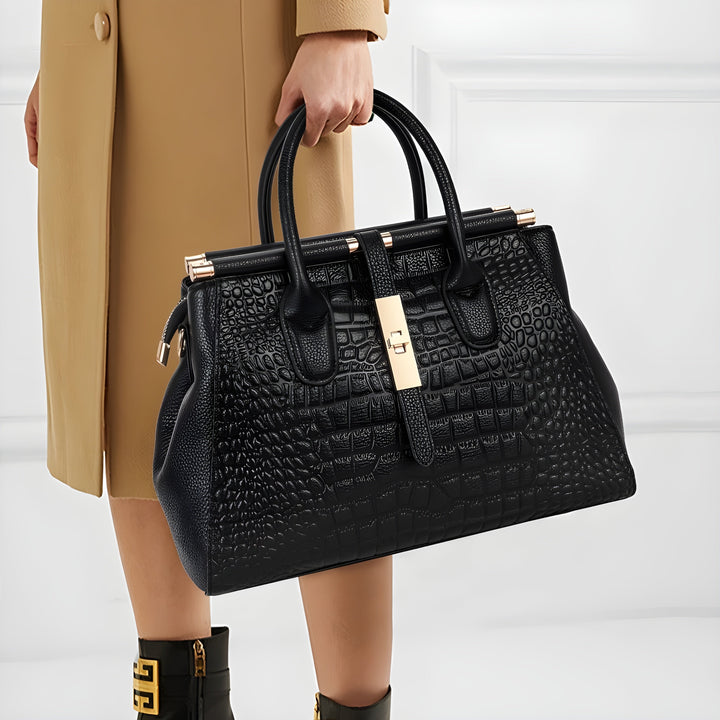 Elysian Croc Handbag