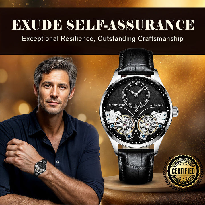 Double Tourbillon Wrist Watch