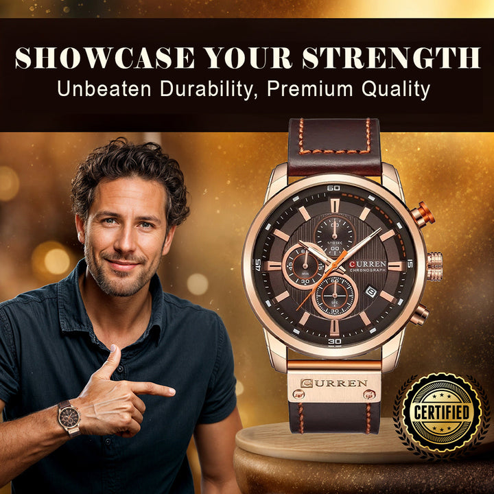 Elegant Quartz Wrist Watch