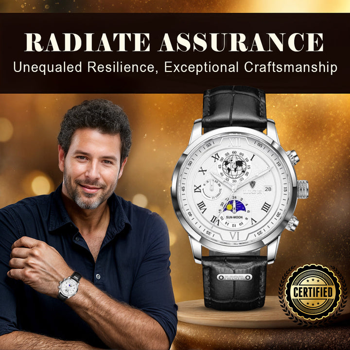 Luminescent Chronograph Wrist Watch