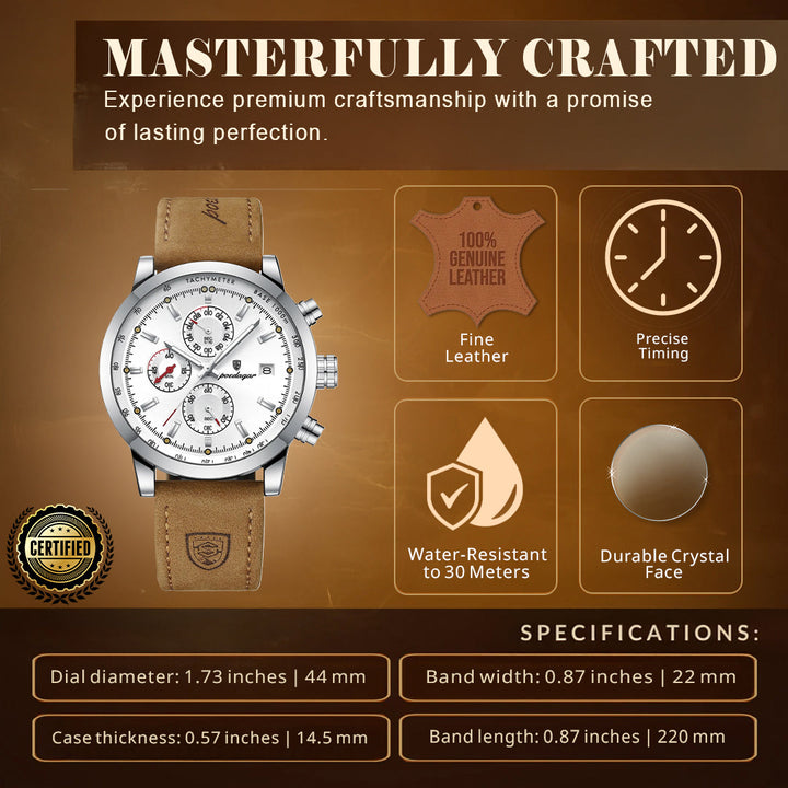 Trendy Waterproof Wrist Watch