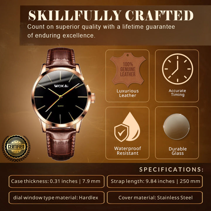 Timeless Simplicity Quartz Wrist Watch