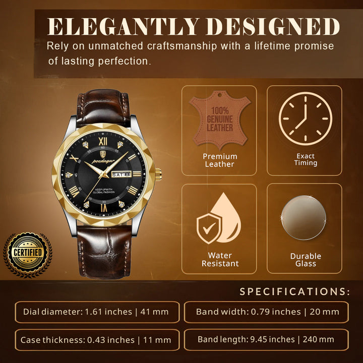 Classic Charm Luxury Wrist Watch