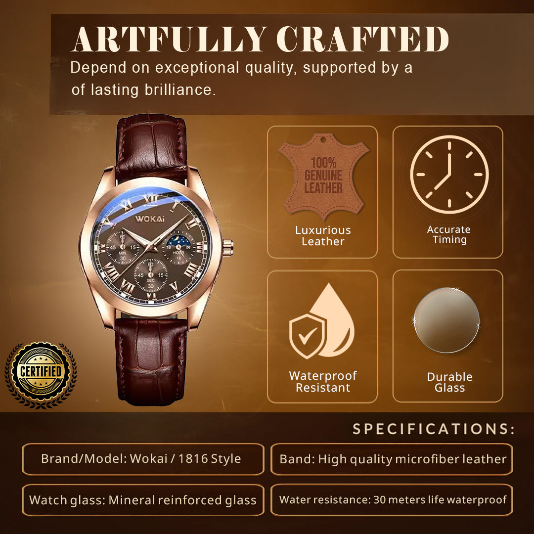 Retro Quartz Wrist Watch