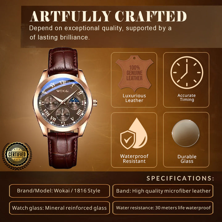 Retro Quartz Wrist Watch