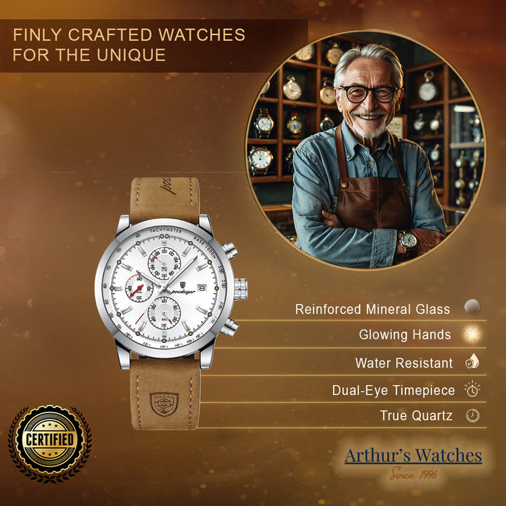 Trendy Waterproof Wrist Watch