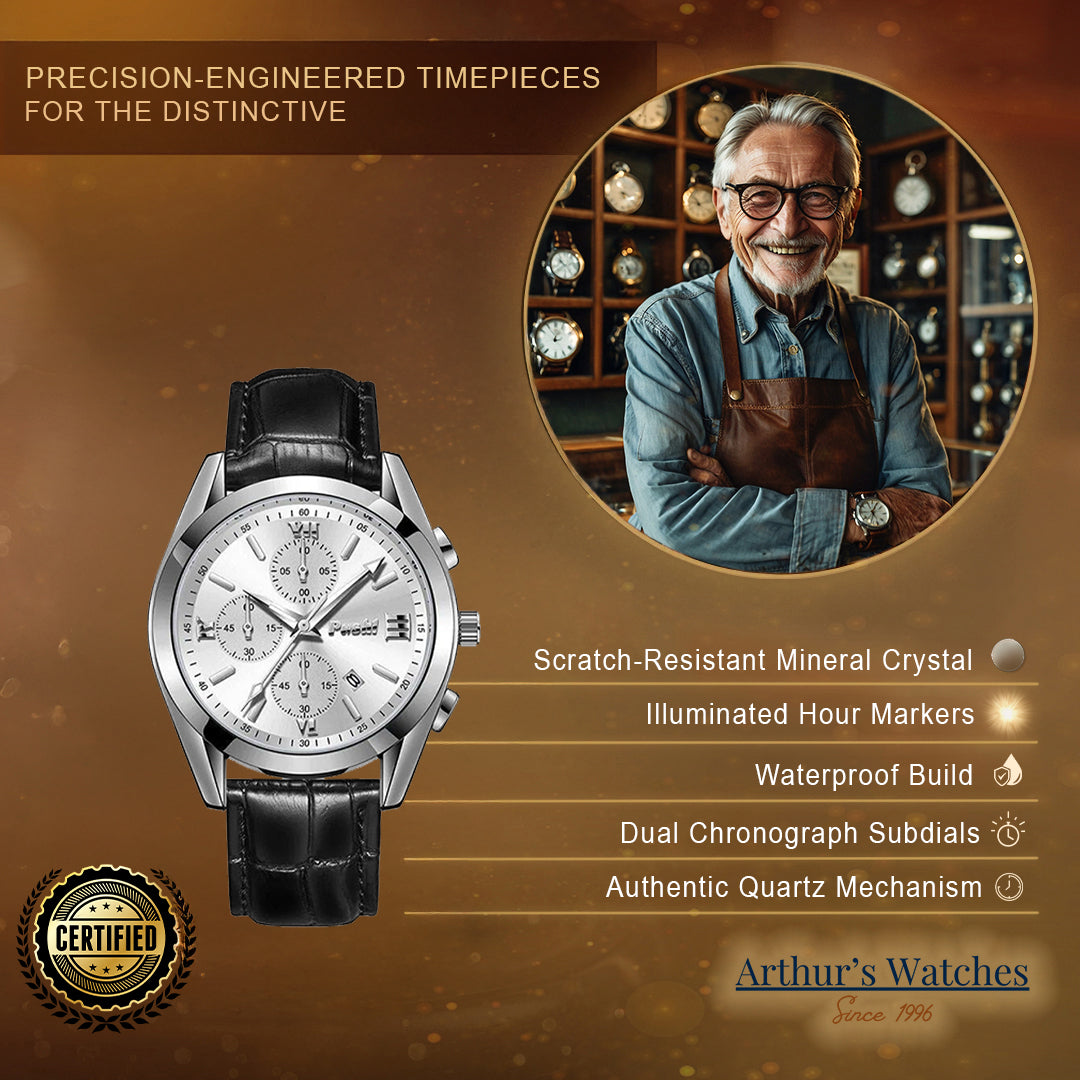 Classic Versatile Business Wrist Watch