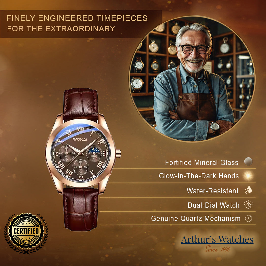 Retro Quartz Wrist Watch