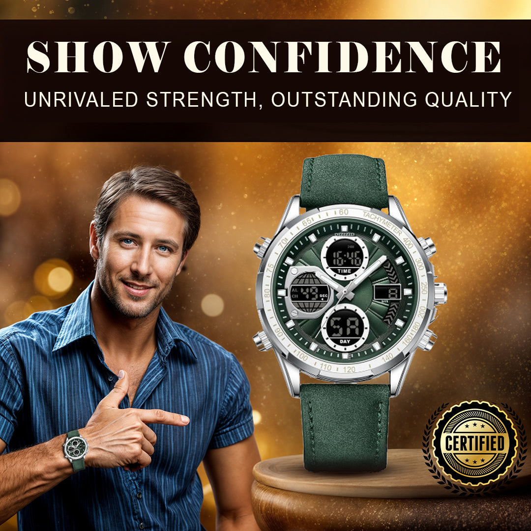 Active Waterproof Sporty Wrist Watch