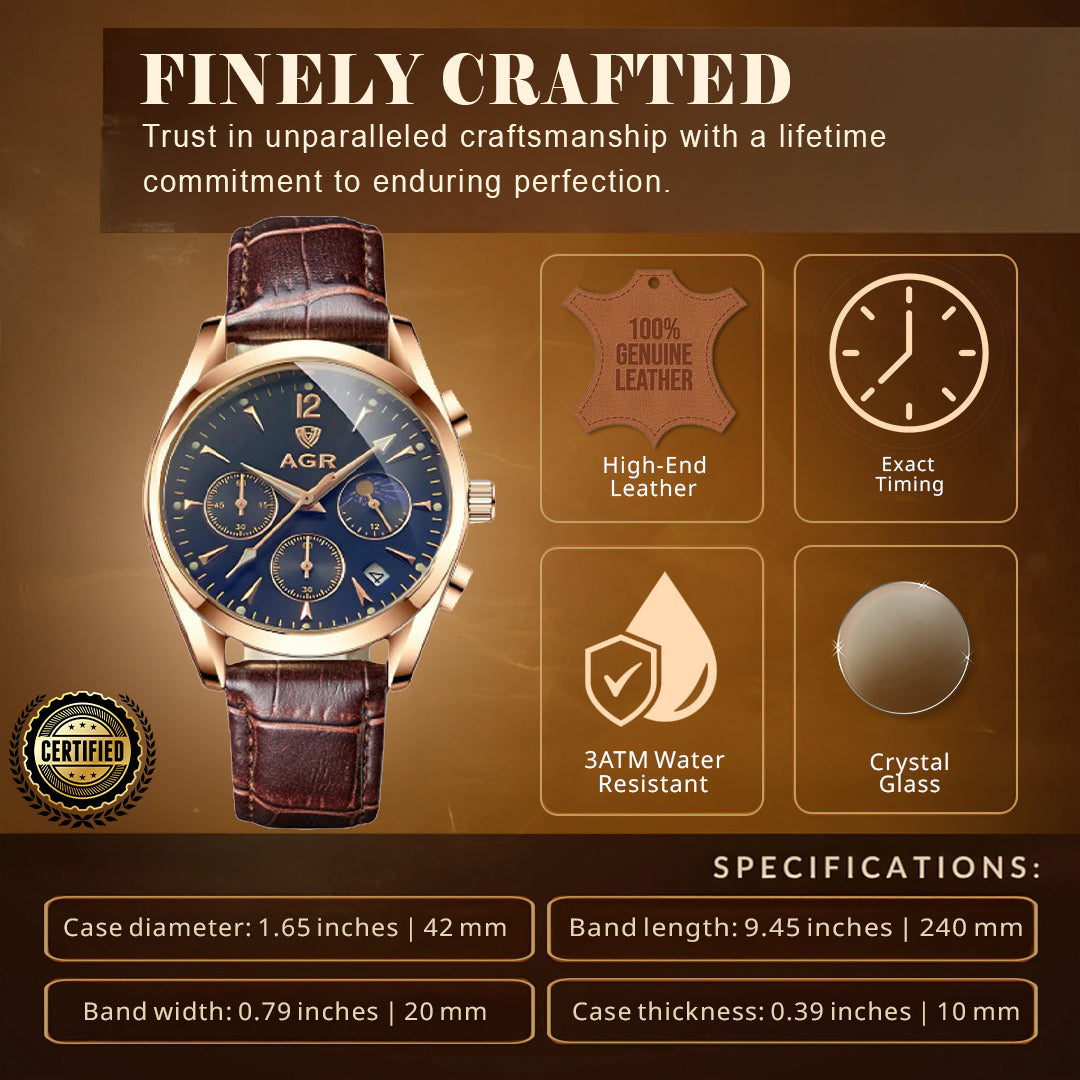 Precise Active Waterproof Wrist Watch