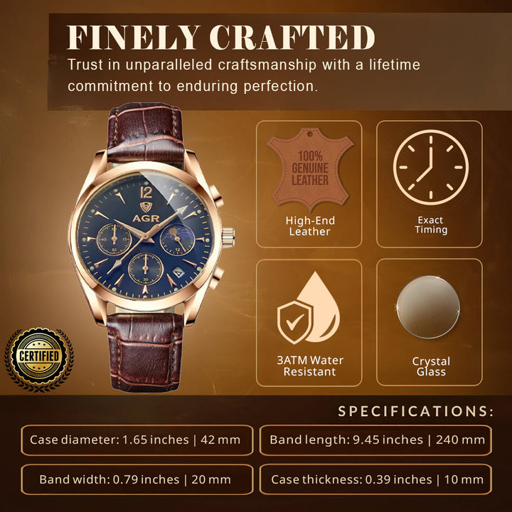 Precise Active Waterproof Wrist Watch