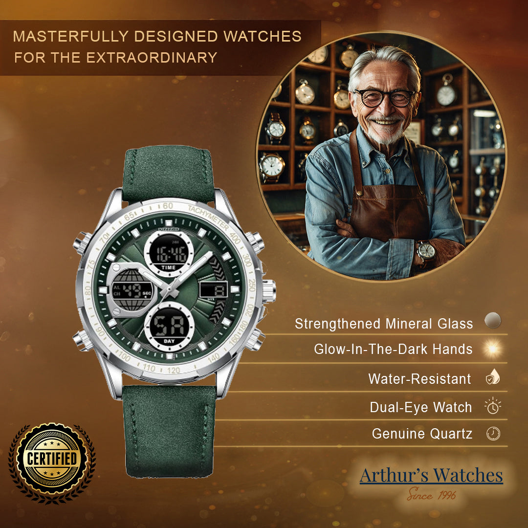 Active Waterproof Sporty Wrist Watch