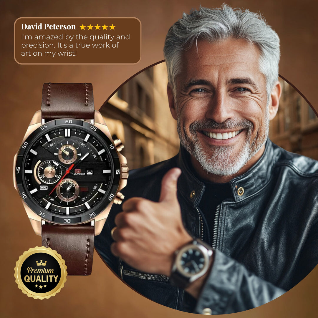 Scratch Resistant Waterproof Wrist Watch