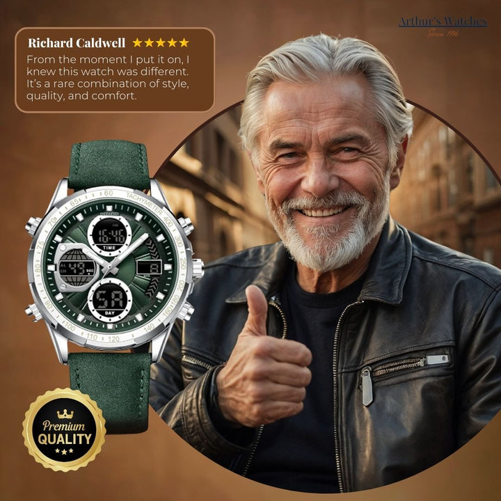 Active Waterproof Sporty Wrist Watch