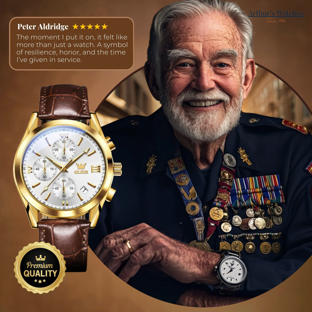 Luminous Sporty Chronograph Wrist Watch