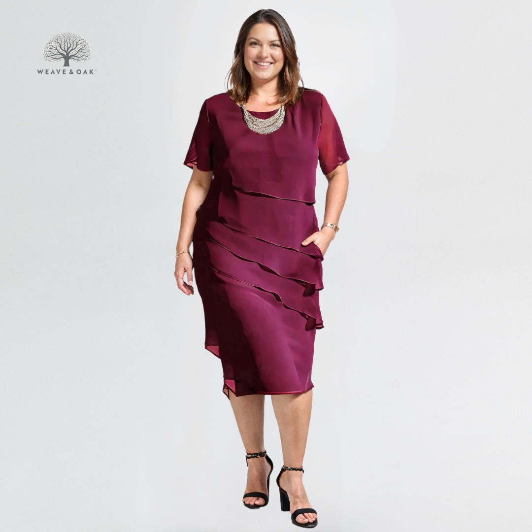 Isabella | Elegant Tummy Flattering Dress