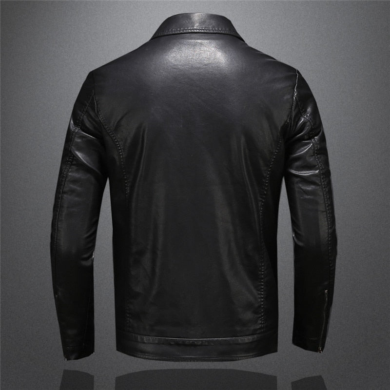 Darian | Timeless Elegant Leather Jacket