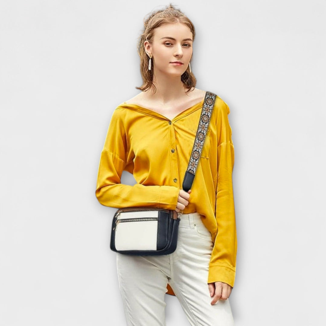 Mira™ -  Elegant Leather Shoulder Bag