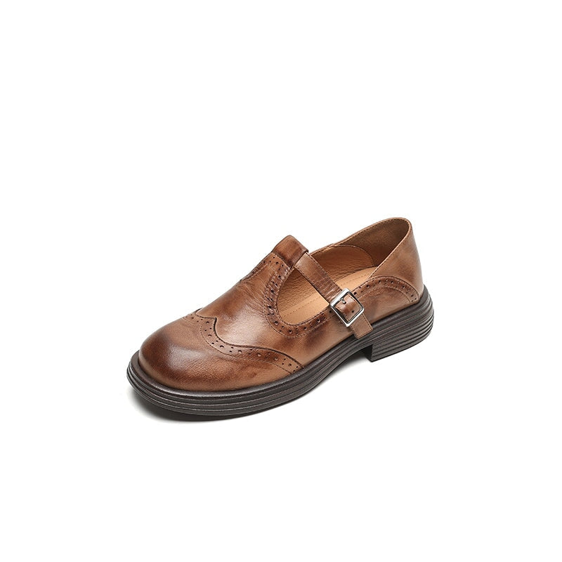 Angela | Elegant Mary Janes Made Of Leather