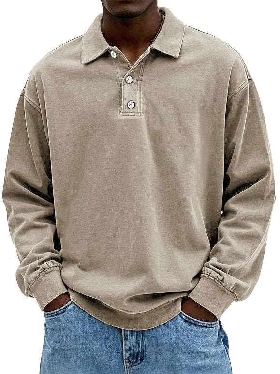 Victor | Classic Long Sleeve Polo