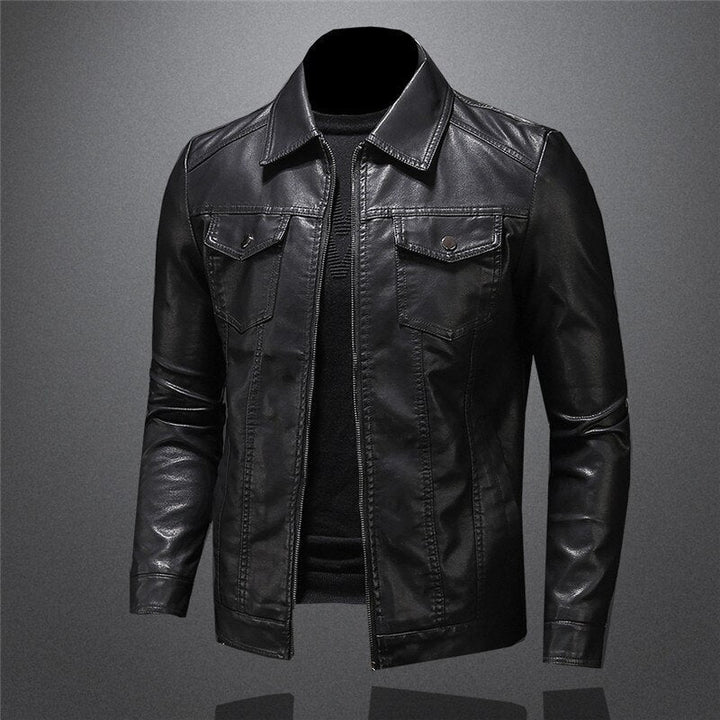 Darian | Timeless Elegant Leather Jacket