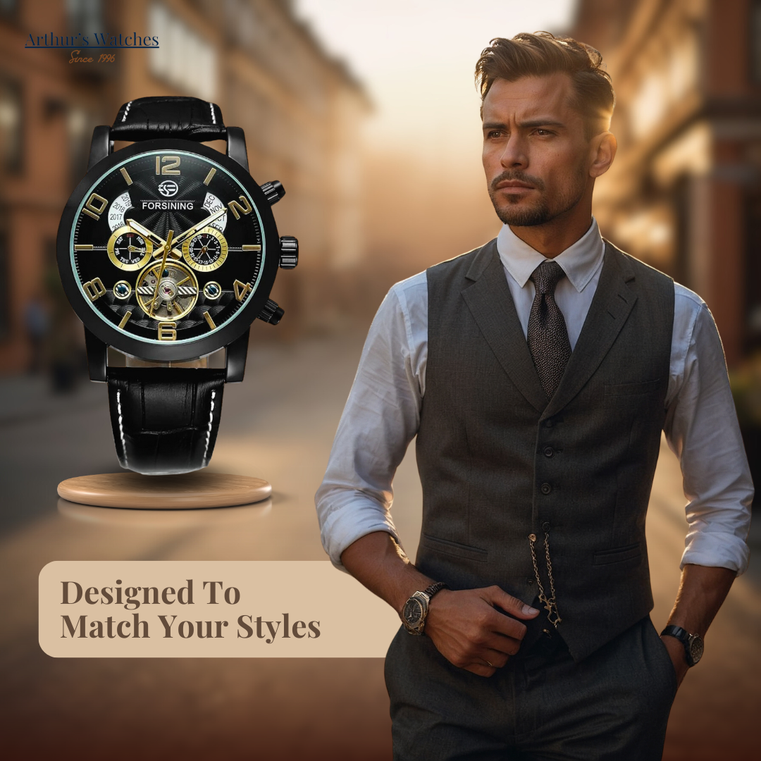 Classic Tourbillion Automatic Wrist Watch