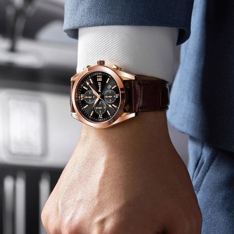 Classic Versatile Business Wrist Watch