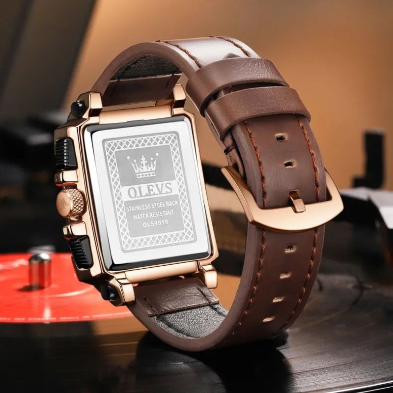 Square Dial Wrist Watch