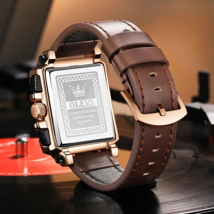 Square Dial Wrist Watch