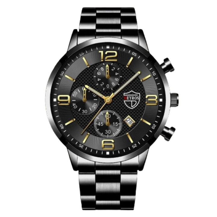 Executive Stainless Steel Wrist Watch