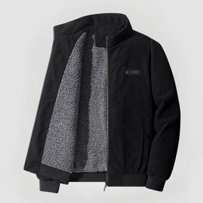 Ethan | Cord Jacket with Fleece Lining