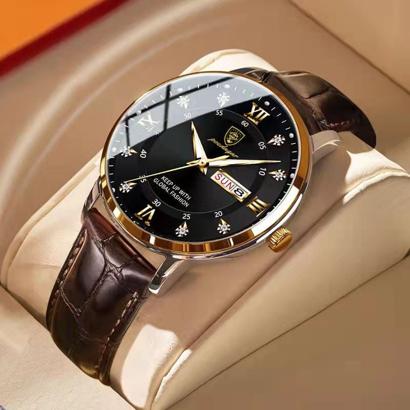 Elegant Slim Waterproof Wrist Watch