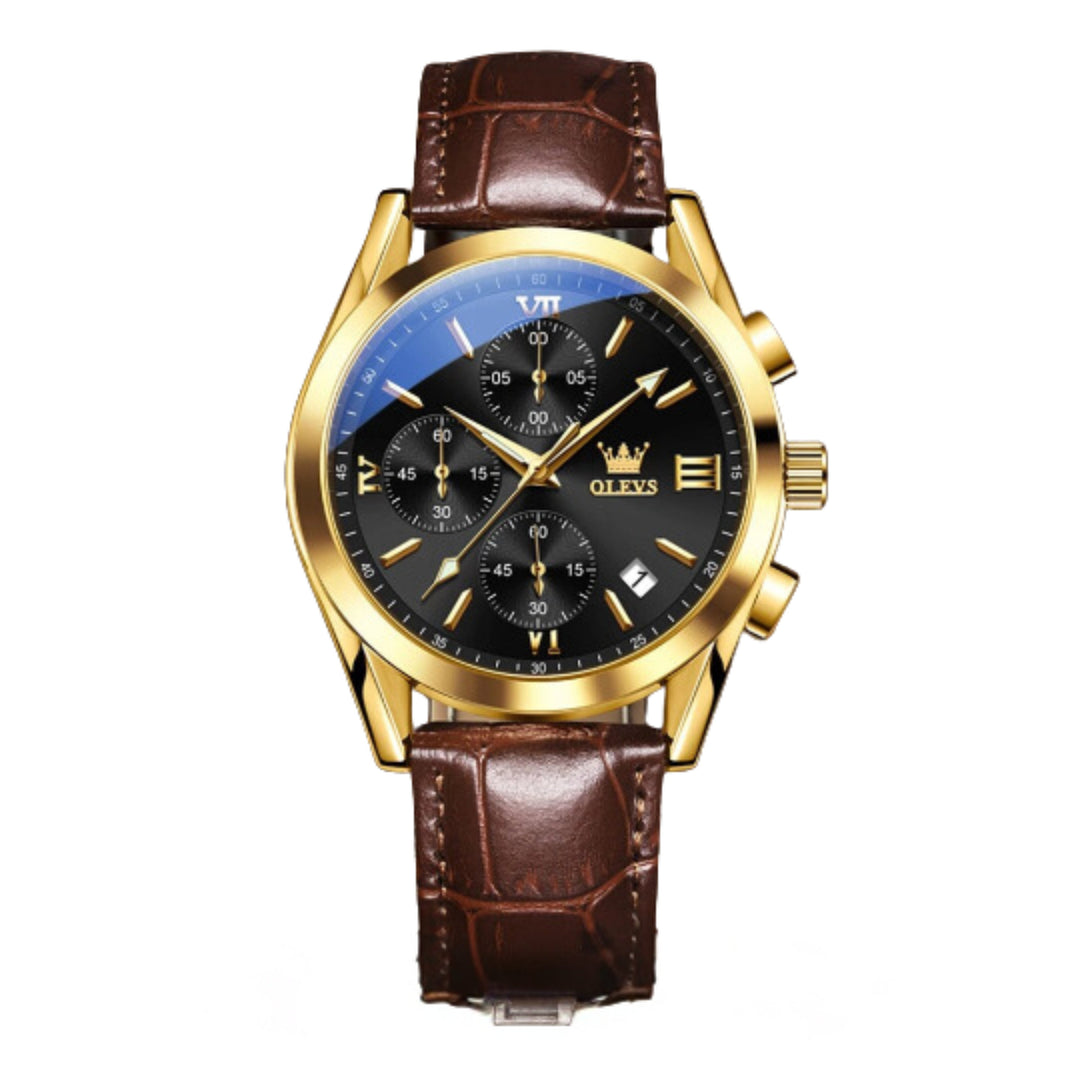 Luminous Sporty Chronograph Wrist Watch