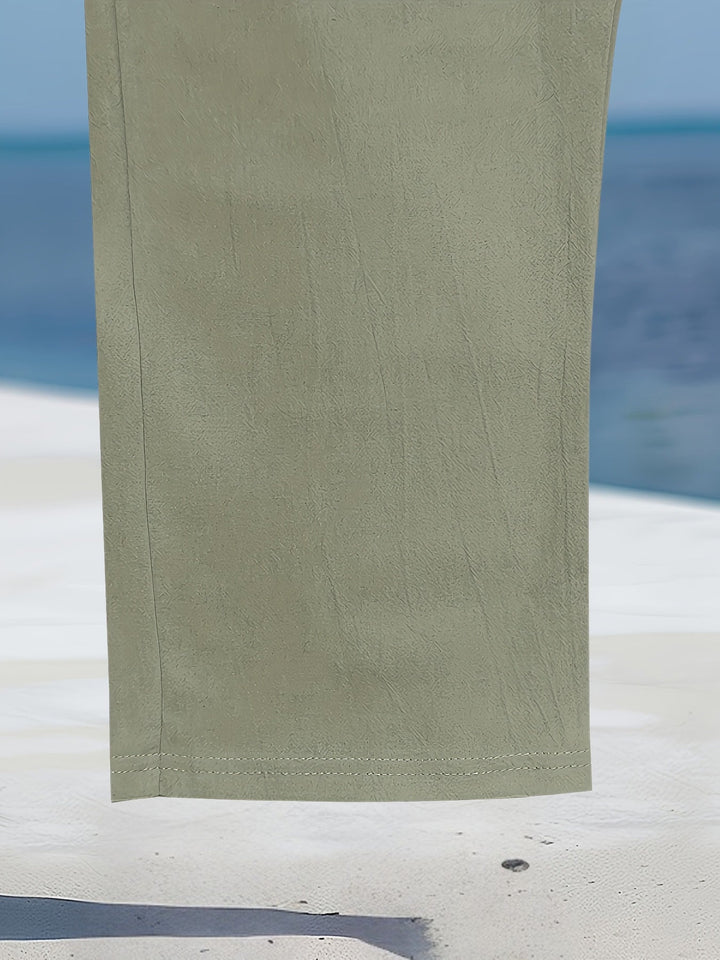 John | Casual Linen Elastic Pant