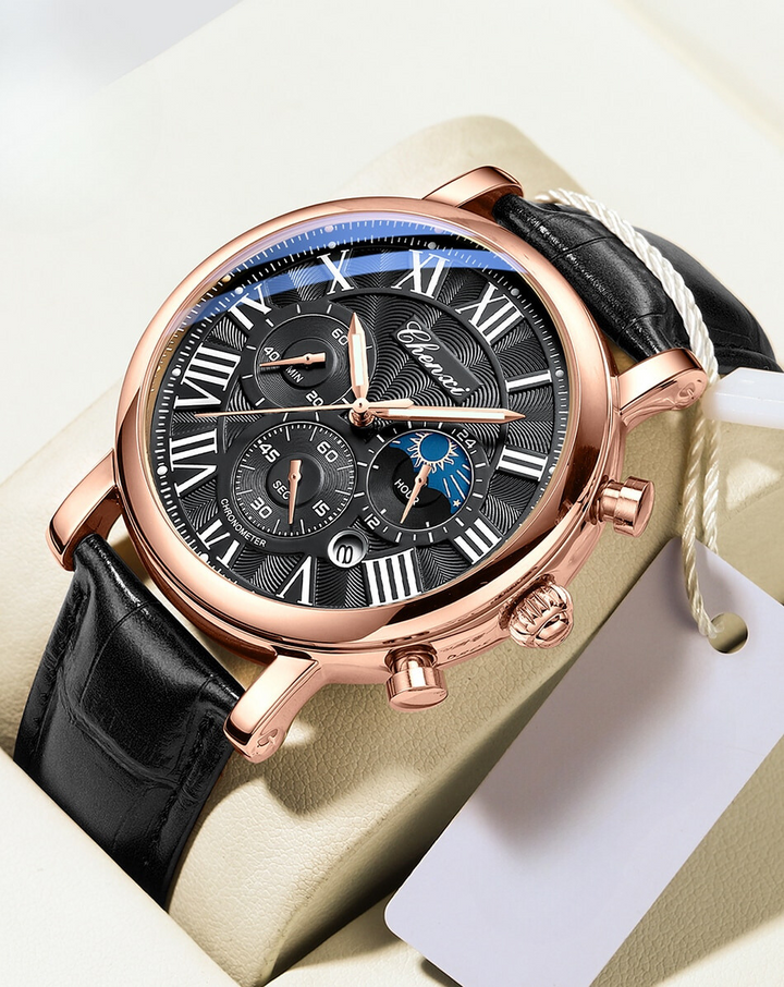 Slim Luxury Multifunctional Wrist Watch