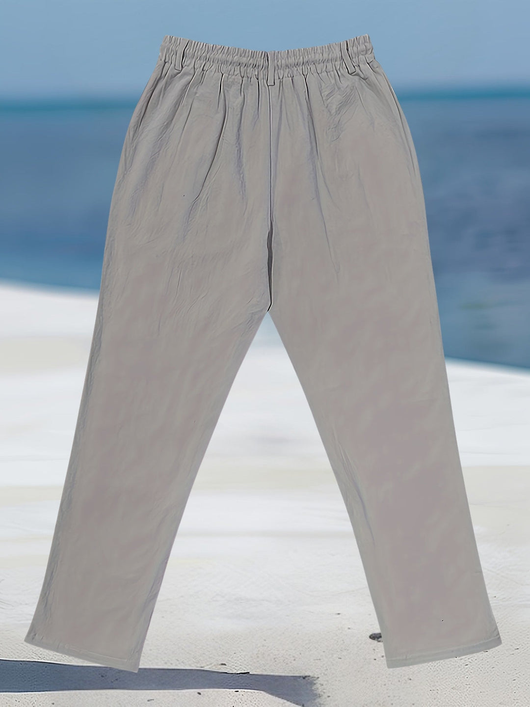 John | Casual Linen Elastic Pant