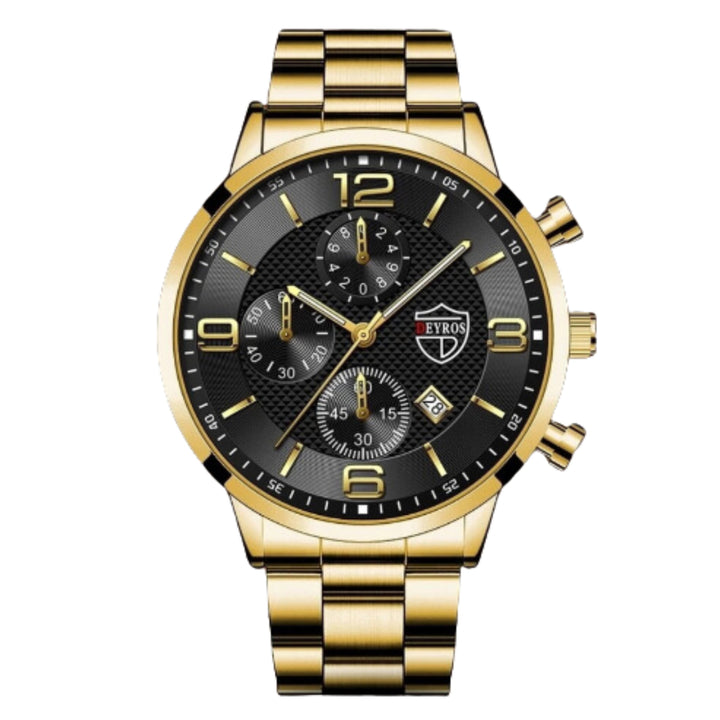 Executive Stainless Steel Wrist Watch