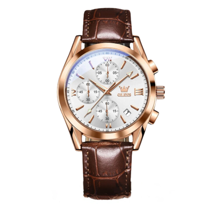 Luminous Sporty Chronograph Wrist Watch