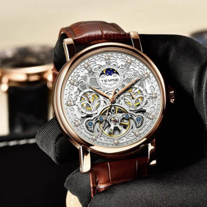 Skeleton Mechanical Automatic Watch